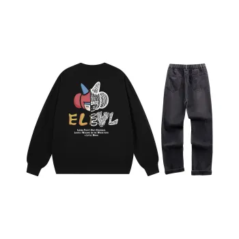 LEVEL Sweatshirt Sets Unisex