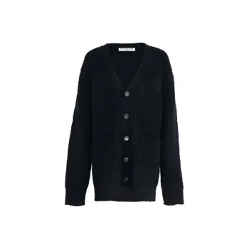 Balenciaga Oversized V Neck Cardigan