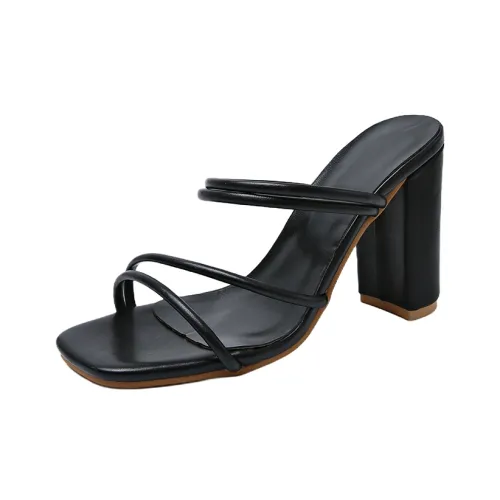 AJPAP Cut Out Slide Slippers Women's
