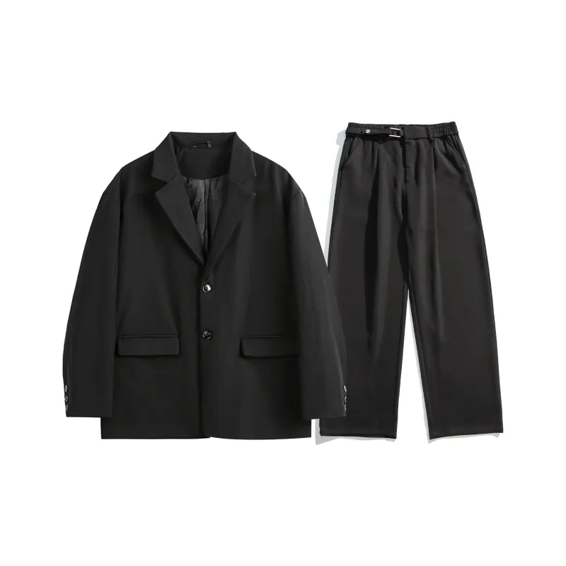 RAP PANDA Business Suits Unisex God Gray-13