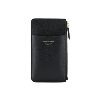 EMPORIO ARMANI Polyester Card Holder Women's Black