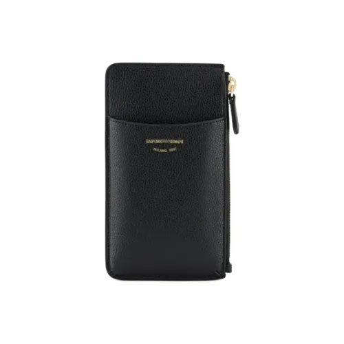 EMPORIO ARMANI Polyester Card Holder Women's Black