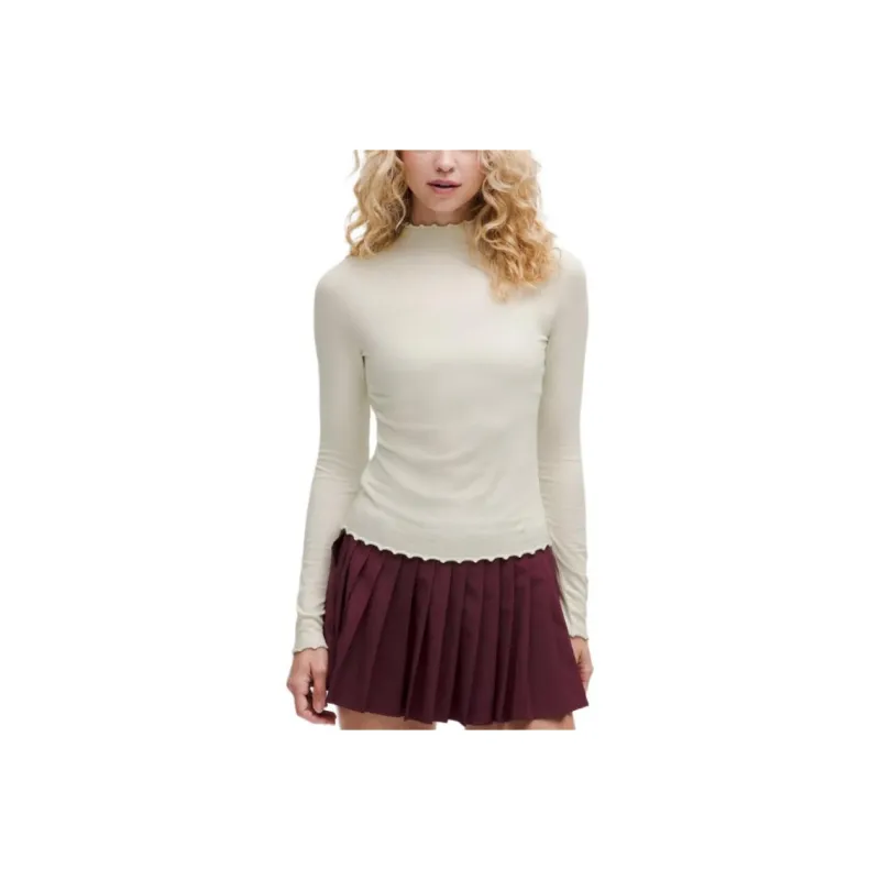 Lululemon Hold Tight Lettuce Edge Turtleneck Sweater Women's-12