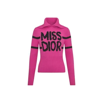 DIOR FW24 Sweater Women's Bright Pink