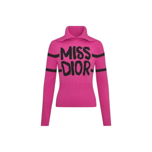 DIOR FW24 sweater Nebraska Women's Bright Pink