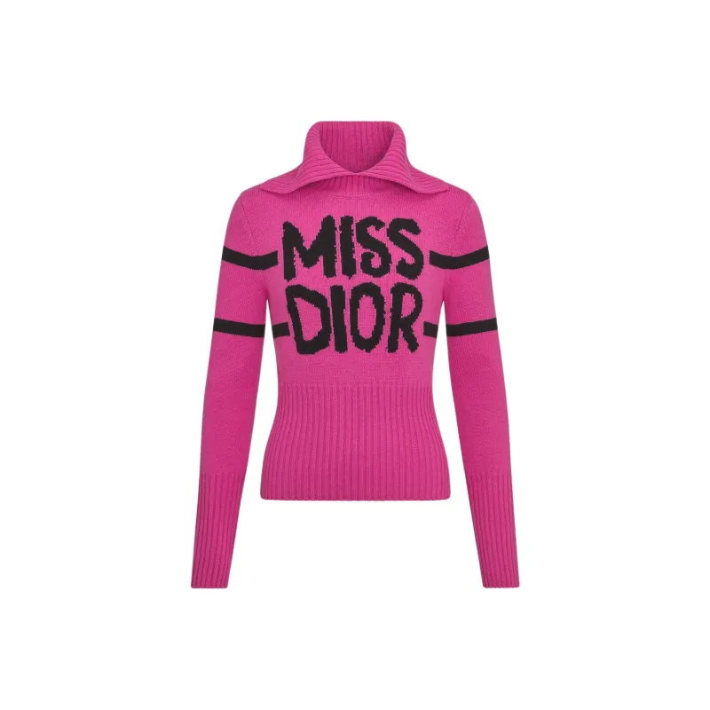 DIOR FW24 Sweater Women's Bright Pink-0