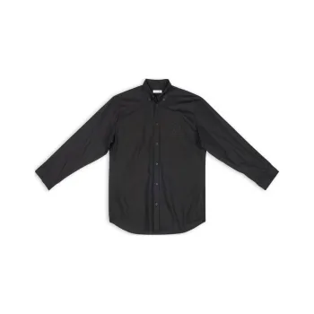 Balenciaga Balenciaga Chinese Valentine's Day FW22 Shirt Loose Fit Style Women's Black
