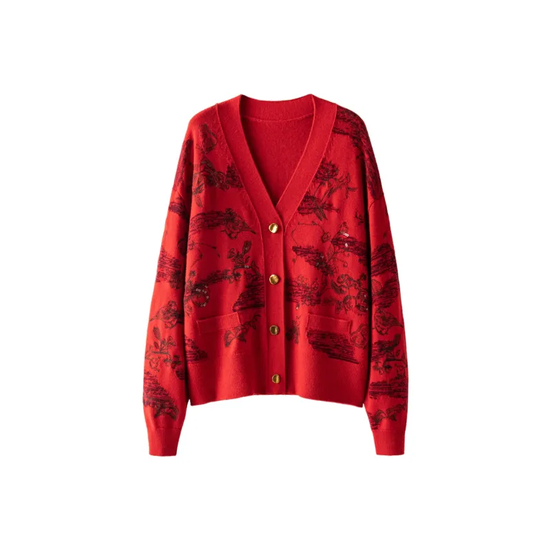 H YXIANG Sweaters Women's-4