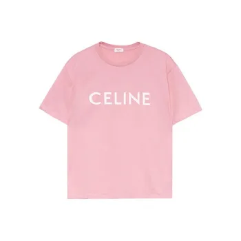 CELINE T-Shirts Women's Pink