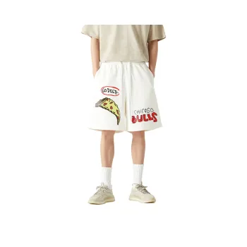 AFTER SCHOOL SPECIAL Casual Shorts Unisex White