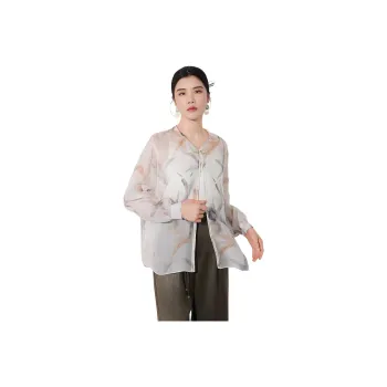 BBLLUUEE Shirt Women's Morning Sky Green