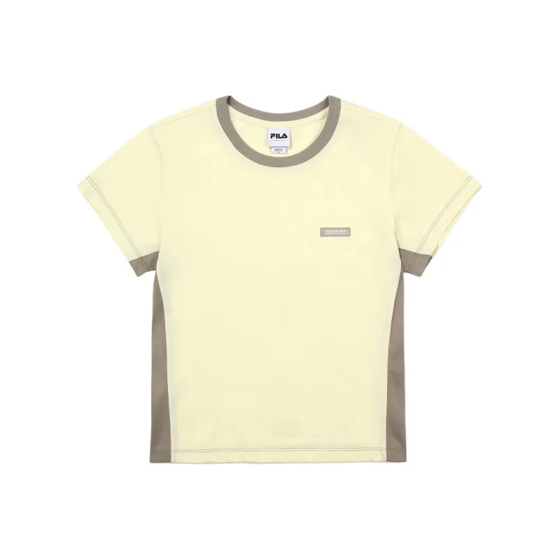 FILA T Shirt Women's Earth Yellow-0