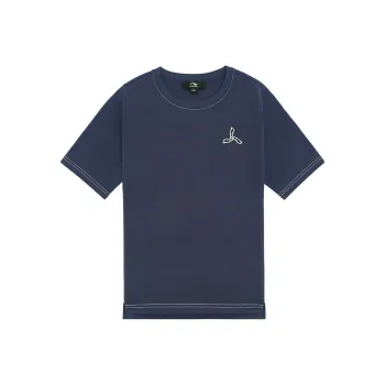 LI-NING 1990 T-Shirts Women's Dark Ship Blue