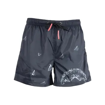 SPRAYGROUND Casual Shorts Men's Black