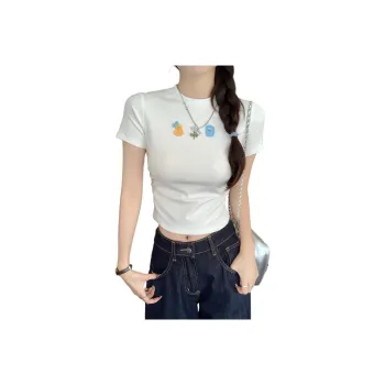 Mu Xiao Xin T Shirt Women's White