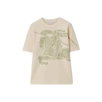 Burberry Ekd Printed Crewneck T Shirt