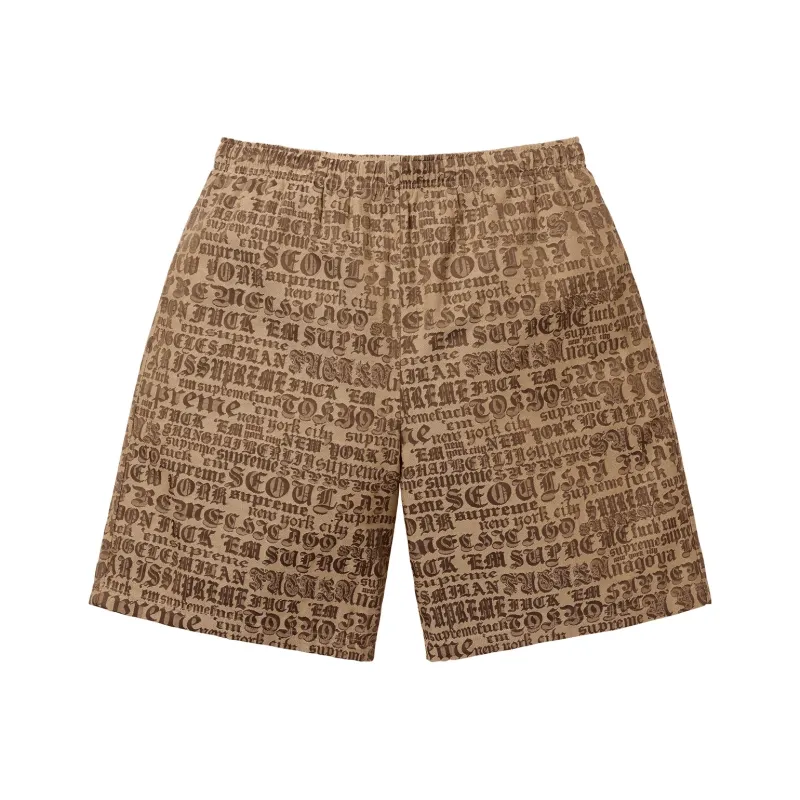 Supreme Cities Jacquard Short-0