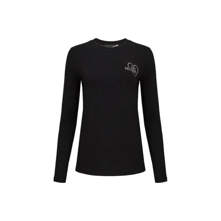 LOVE MOSCHINO T Shirts Women's Black-0