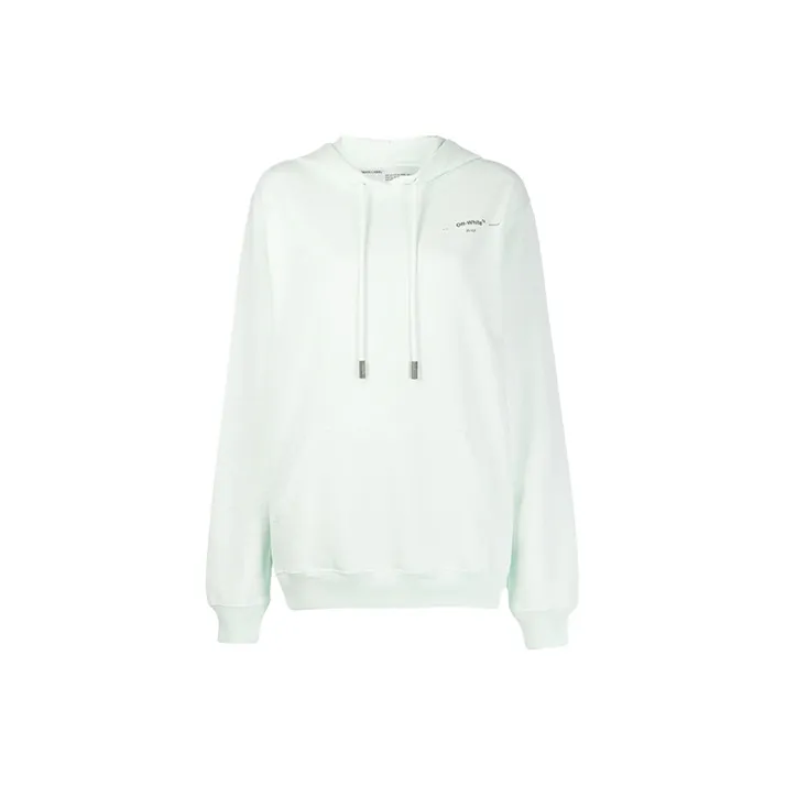 OFF WHITE Ss20 Sweatshirts Women's Light Green-0