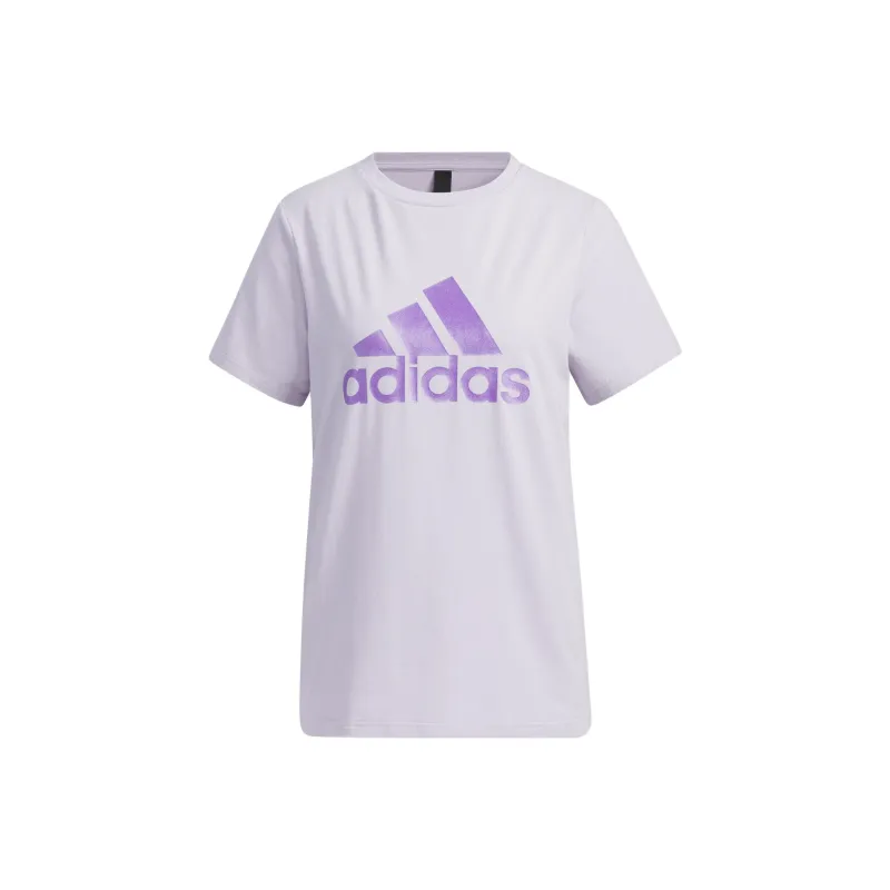 Adidas T Shirt Women's Light Purple-0