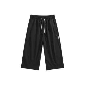 BIG TIME REGAL Casual Shorts Unisex Black