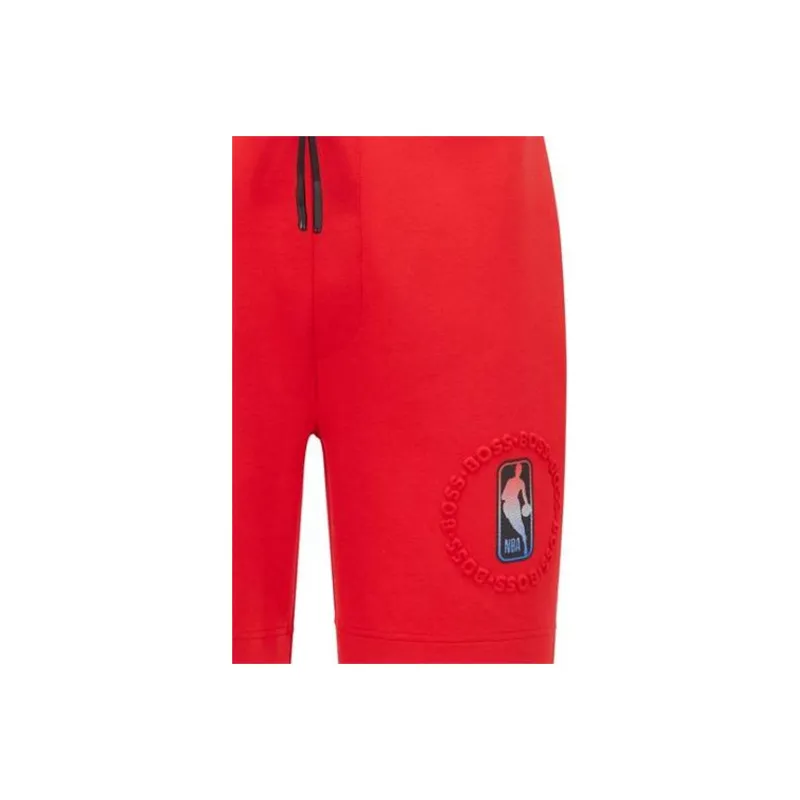 Nba X HUGO BOSS HUGO BOSS X NBA Casual Shorts Men Red-4