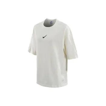 Nike Women's Sportswear City Utility Oversized Short Sleeve T shirt White