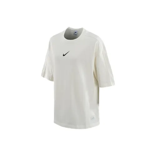 Nike Women's Sportswear City Utility Oversized Short Sleeve T shirt White