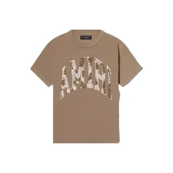 AMIRI T-Shirts Women's Brown
