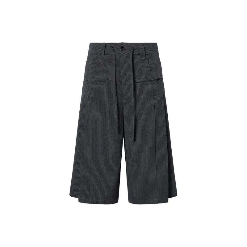 ROCAWEAR Casual Shorts Unisex Dark Gray-0