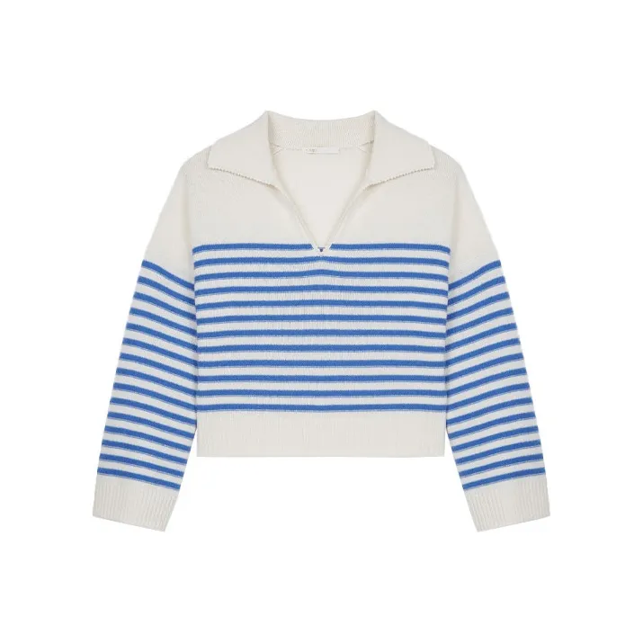 Maje Cashmere Sweaters Women's Blue-0
