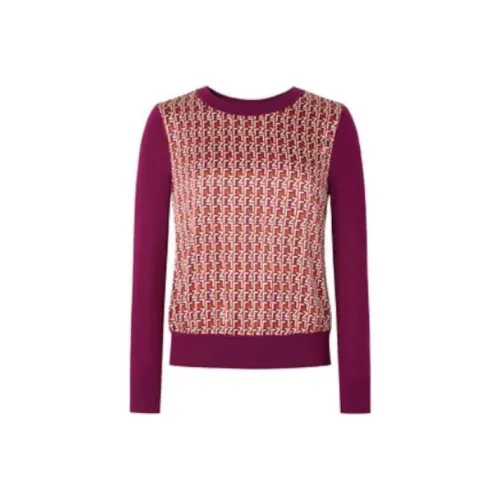 JZ. ANNAKRO aop sweaters Women's Red Flower
