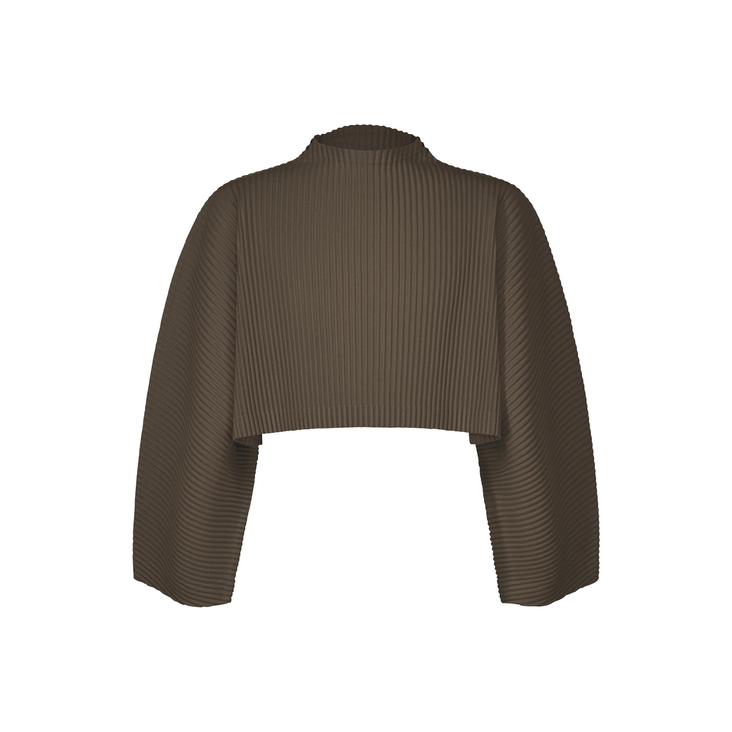 Tシャツ・カットソー ISSEY MIYAKE SS25 Brown polyester shirt (HP48JJ123 74) Homme Plissé Issey Miyake T Shirt Women's Brown - POIZON
