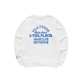 FILA FUSION Sweatshirt Women's Standard White