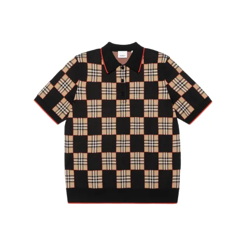 Burberry Polo Shirt Women's Black
