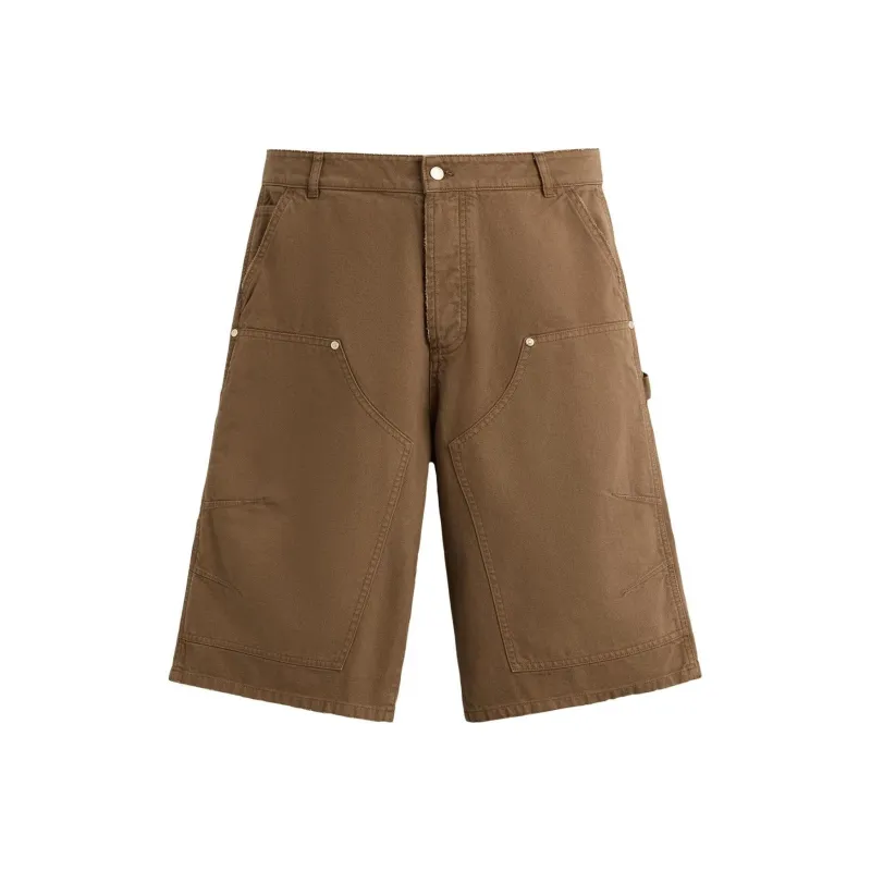ZARA Casual Shorts Men's Cigar Gray-0