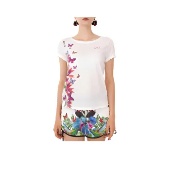 EMPORIO ARMANI T Shirts Women's White