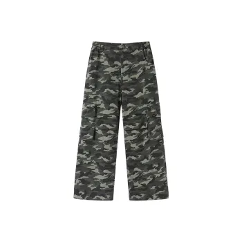 DANGEROUSPEOPLE Cargo Pants Unisex Dark Green