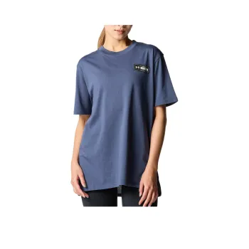 Under Armour Drop Shoulder Sleeve T Shirt Women's Gray 044