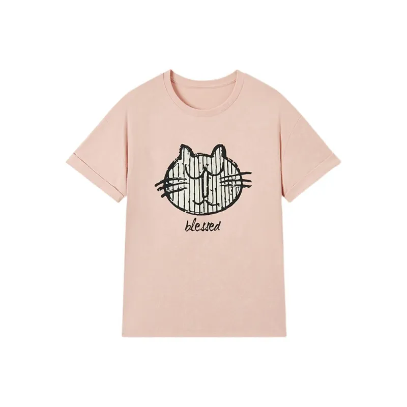 EICHITOO T Shirts Women's Pink-0