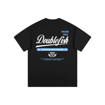 DOUBLEFISH Short Sleeved T Shirts Unisex