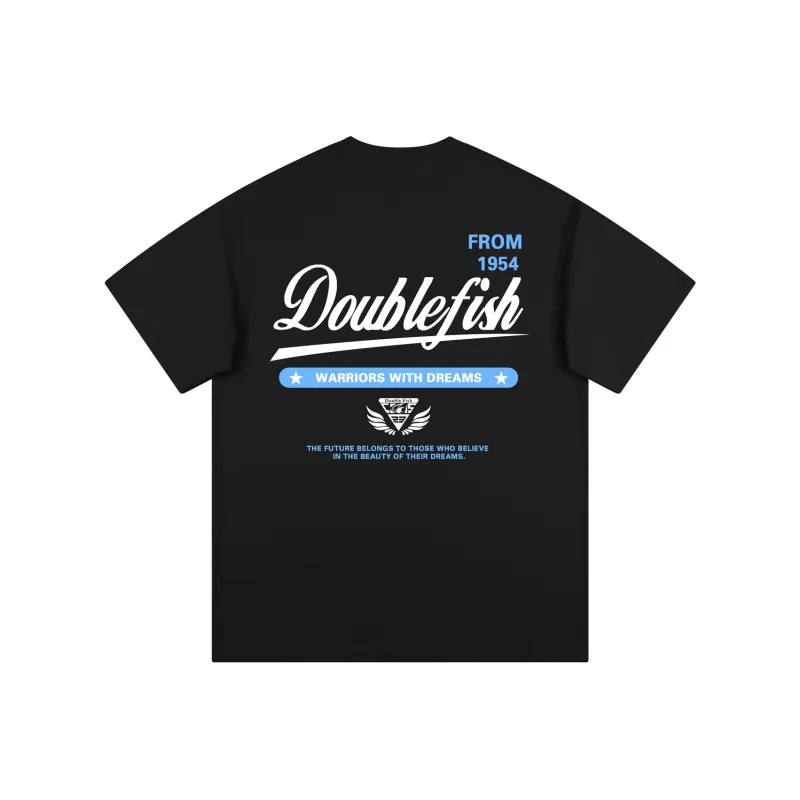 DOUBLEFISH Short Sleeved T Shirts Unisex-0
