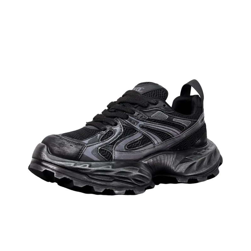 X UCOC x Banas Breathable Moisture Wicking Height Increasing Low Top Casual Shoes Men's-5