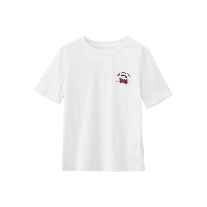XIANGYING T Shirt Women's White-0