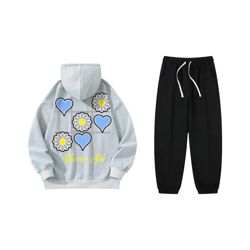 WARRIOR Sweatshirt Sets Unisex-14