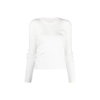 Maison Margiela Ruched Knitted Jumper