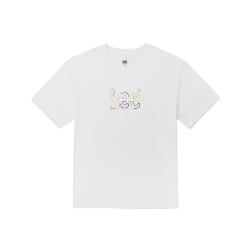 Lee Drop Shoulder Sleeve T-Shirt Women's White