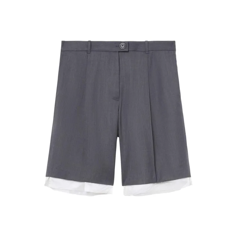 PETER DO Virgin Wool Shorts-0