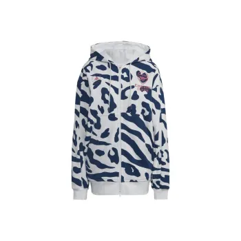 Adidas Arsenal By Stella McCartney Full Zip Hoodie White/Blue