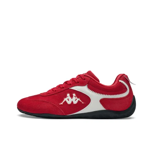 Kappa Back to Back Anti Slip Wear Resistant Low Top Skateboard Shoes Women's Red